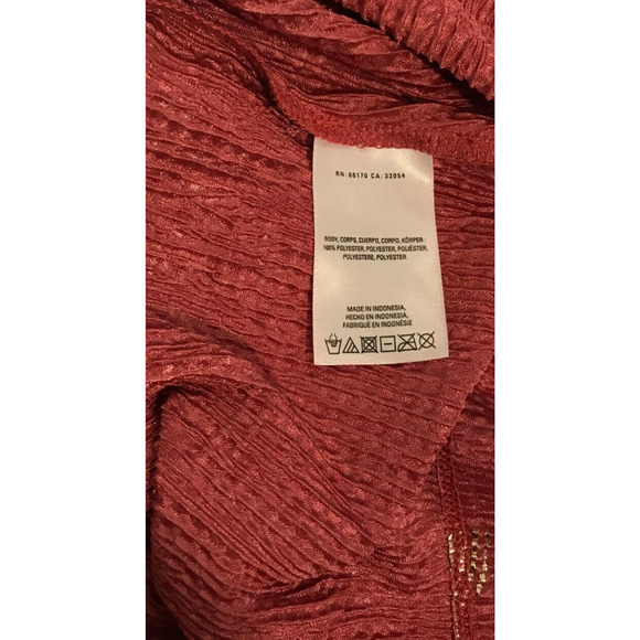 Anthropologie Feather Bone Rose with Gold Flower Halter Top - Size Small - Picture 6 of 8